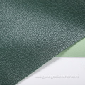 Velvet backing pvc leather for sofa